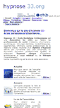 Mobile Screenshot of hypnose33.org