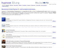 Tablet Screenshot of hypnose33.org